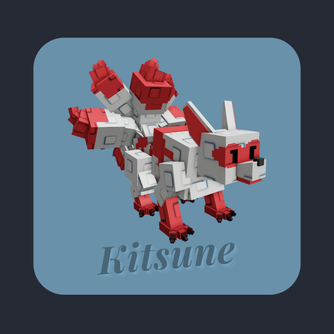 Rb Red Kitsune